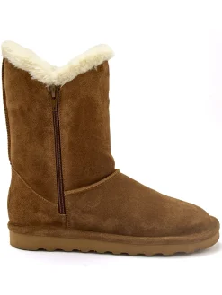 Online Boots fourrées double zip Femme Boots