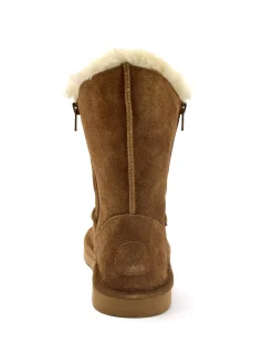 Online Boots fourrées double zip Femme Boots