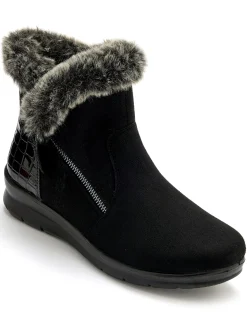 Online Boots fourrées zippées Femme Boots
