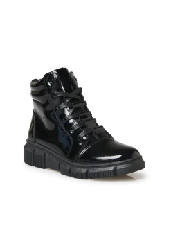 Online Boots fourrées zippées et lacées Femme Boots