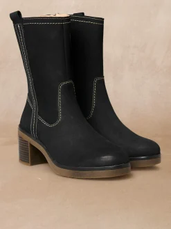 Best Boots hautes molletonnées Femme Boots