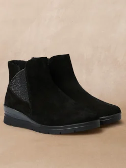 Clearance Boots élastiquées et zippées Femme Boots