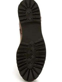 Best Bottes tout cuir zip et élastiques Femme Bottes