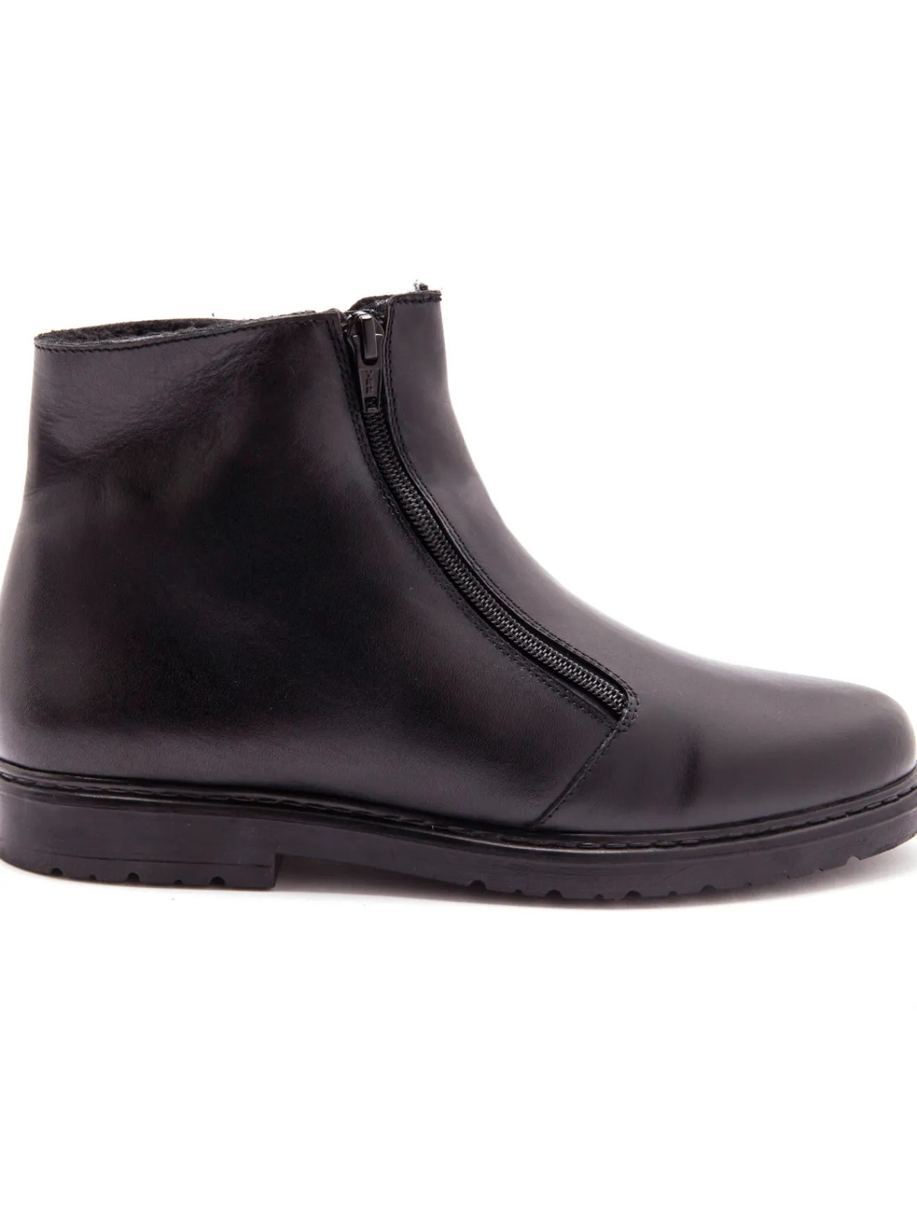 Bottillons cuir fourrés Homme Boots|Chaussures Homme