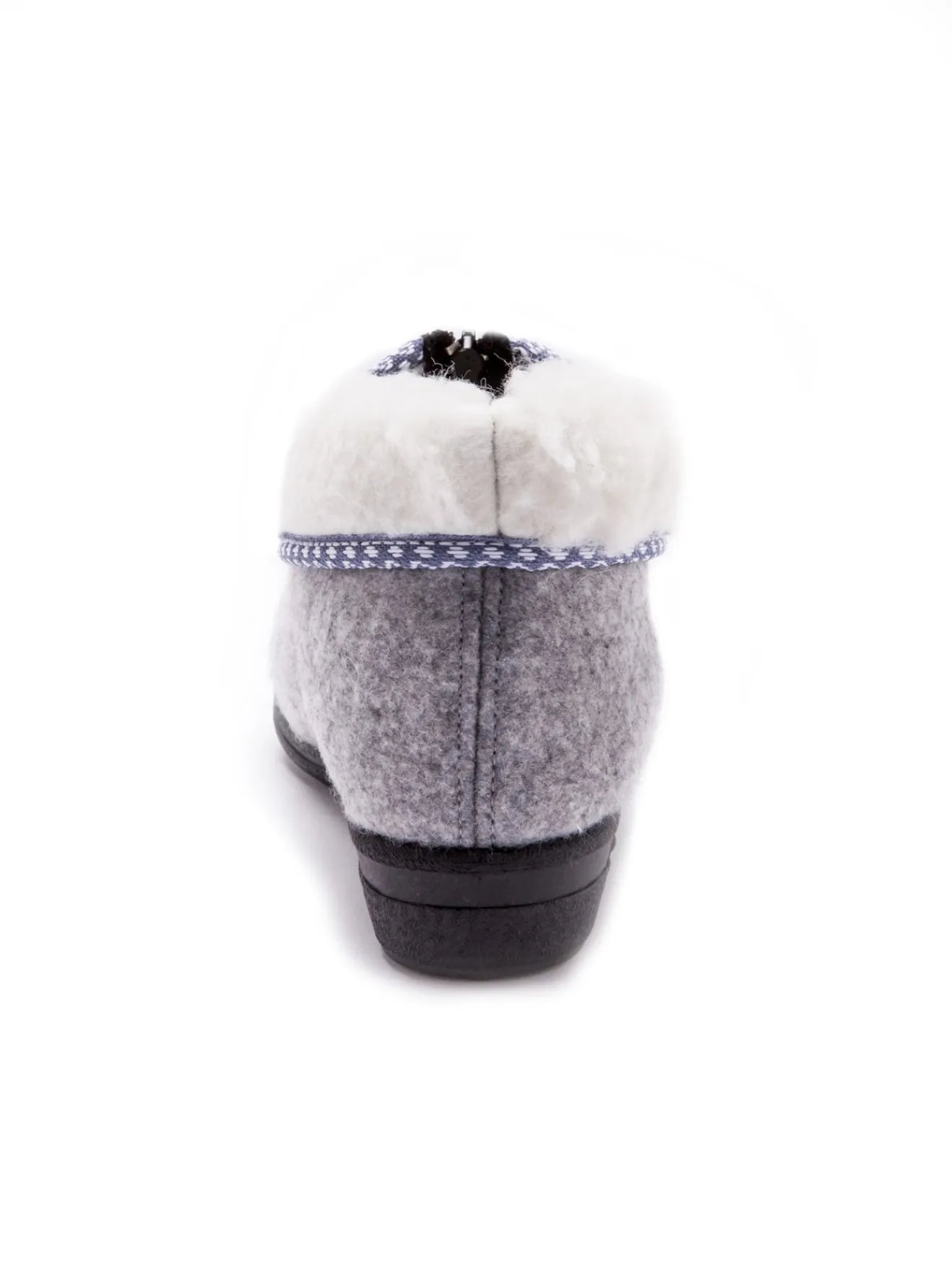 Online Bottillons fourrés laine majoritaire Femme Pantoufles, Chaussons