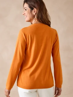 Cardigan avec jeux de torsades Femme Gilet