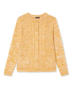 Sale Cardigan en maille torsadée Femme Gilet