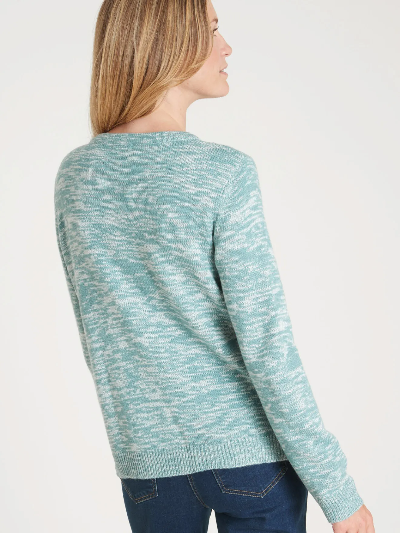 Cardigan en maille torsadée Femme Gilet