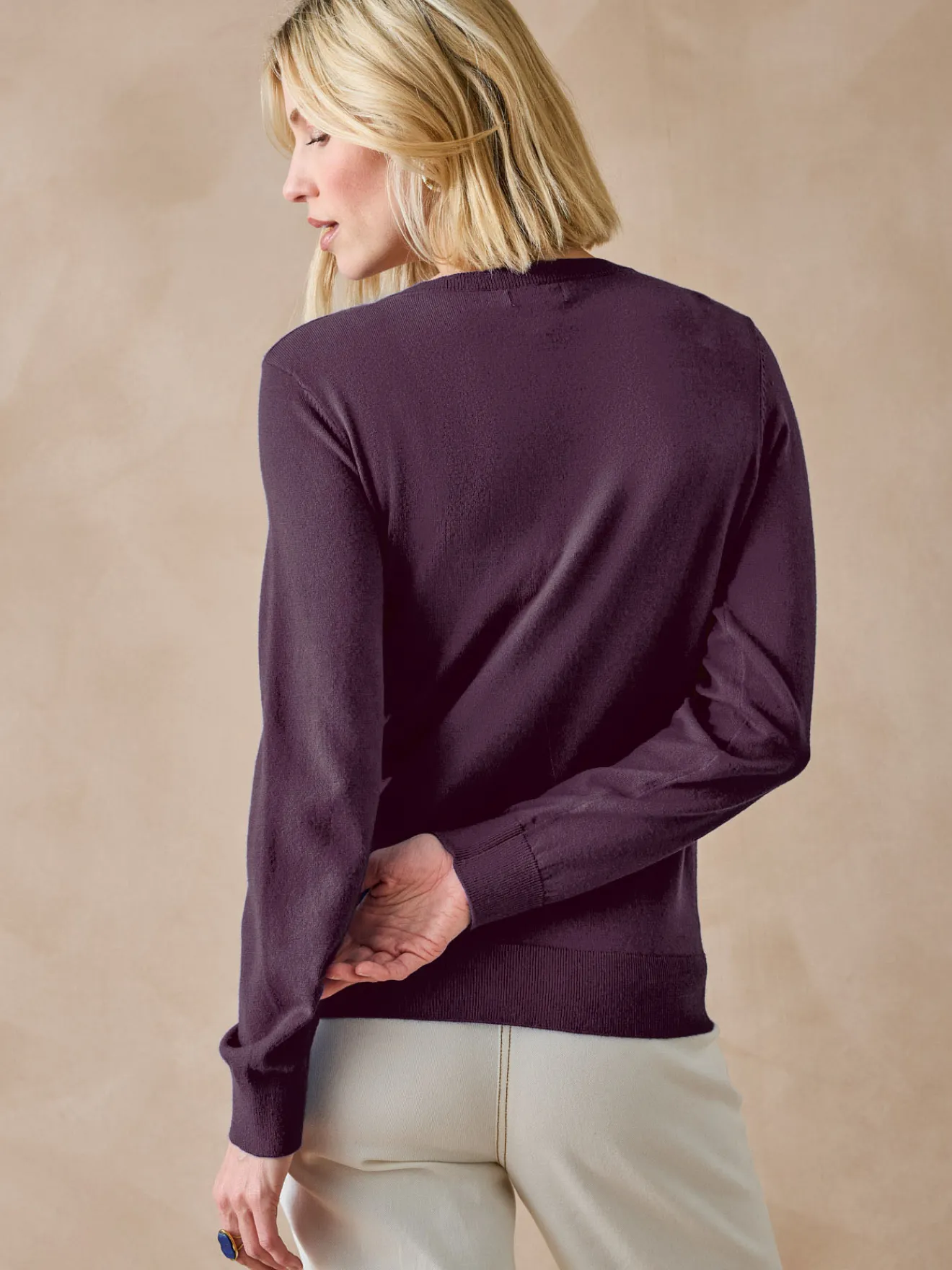 Cardigan élégant boutons-bijoux Femme Gilet