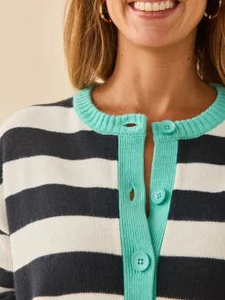 Best Cardigan rayé Femme Gilet