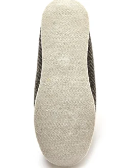 Discount Charentaises fourrées semelle feutre Femme Pantoufles, Chaussons