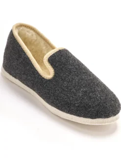 New Charentaises fourrées semelle feutre Homme Chaussons|Chaussures Homme