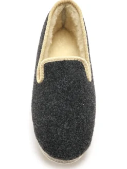 New Charentaises fourrées semelle feutre Homme Chaussons|Chaussures Homme