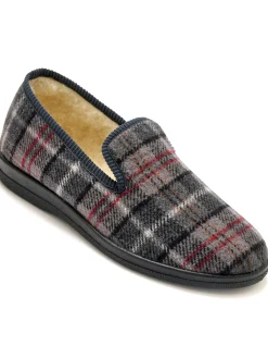 Outlet Charentaises mixtes fourrées laine Homme Chaussons|Chaussures Homme