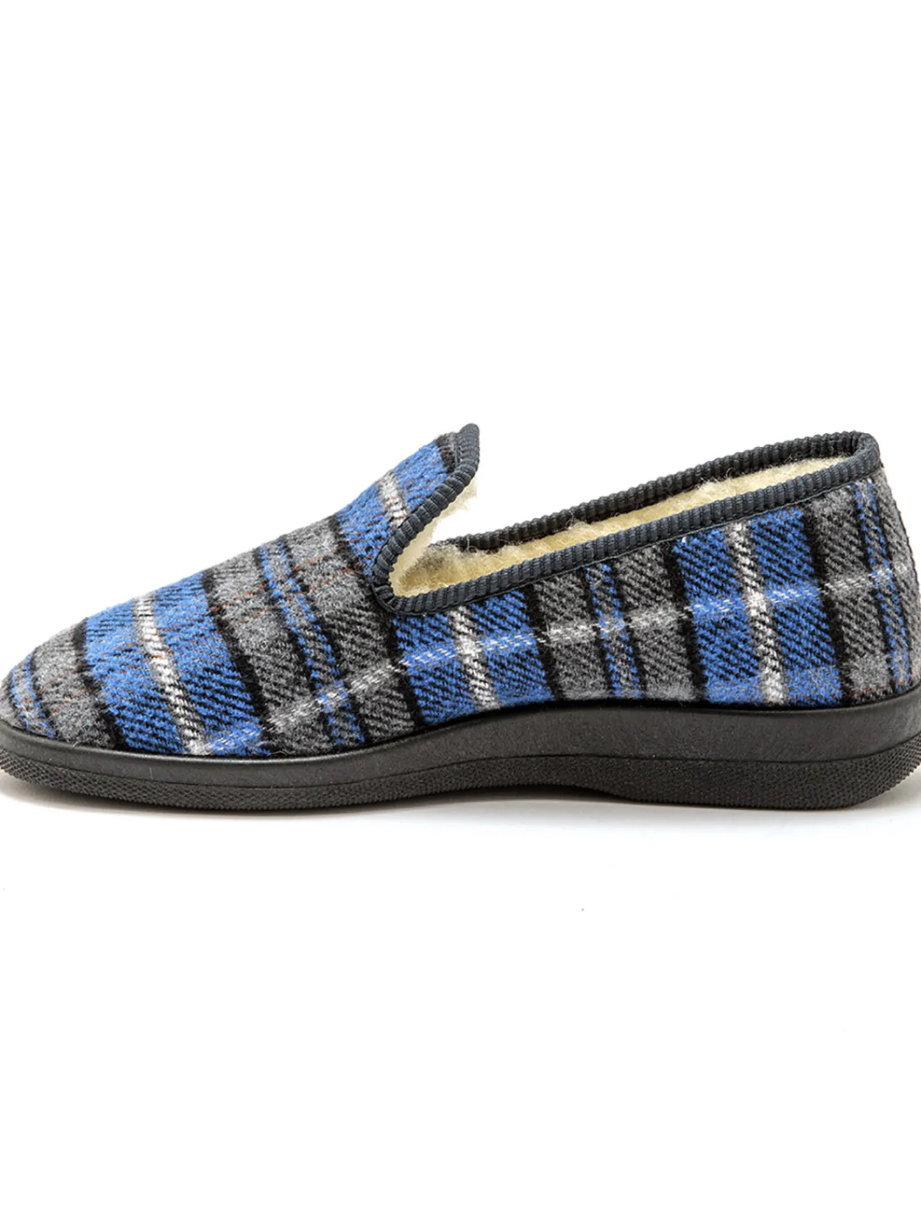 Outlet Charentaises mixtes fourrées laine Homme Chaussons|Chaussures Homme