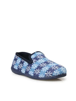 New Charentaises tricotées extra larges Femme Pantoufles, Chaussons