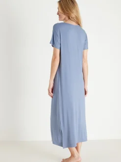 Clearance Chemise de nuit avec résille Chemise De Nuit