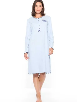 Discount Chemise de nuit courte interlock Chemise De Nuit