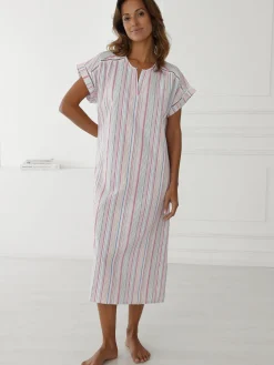 Online Chemise de nuit en seersucker Chemise De Nuit