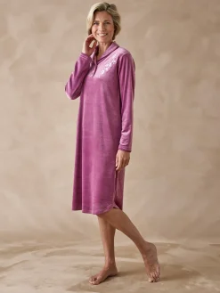 Discount Chemise de nuit en velours Chemise De Nuit