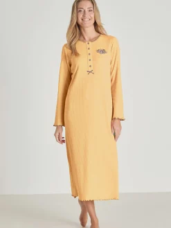 Sale Chemise de nuit longue, interlock Chemise De Nuit