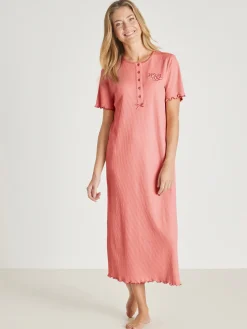 Discount Chemise de nuit longue, interlock Chemise De Nuit