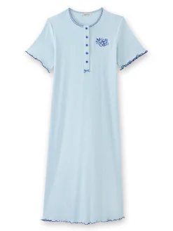 Discount Chemise de nuit longue, interlock Chemise De Nuit