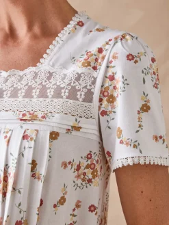 Online Chemise de nuit maille pur coton Chemise De Nuit