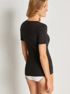 Discount Chemise manches courtes, 10% laine T-Shirt Thermique - Les Chaleureux