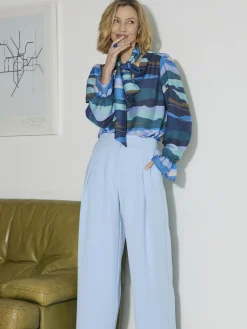 Hot Chemisier à lavallière amovible Femme Tunique|Chemisier, Blouse