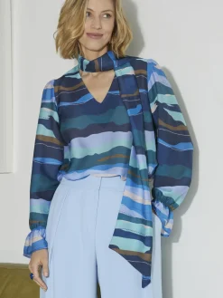 Hot Chemisier à lavallière amovible Femme Tunique|Chemisier, Blouse