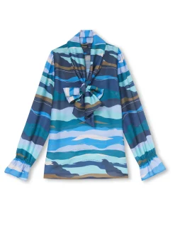 Hot Chemisier à lavallière amovible Femme Tunique|Chemisier, Blouse