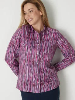 Sale Chemisier à manches longues Femme Chemisier, Blouse