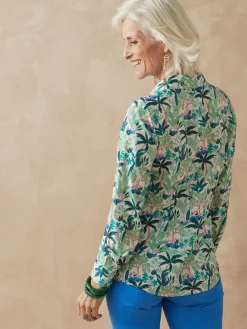 Clearance Chemisier effet plastron manches longues Femme Chemisier, Blouse