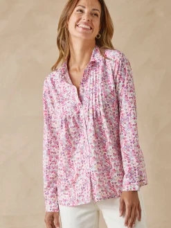 Hot Chemisier effet plastron manches longues Femme Chemisier, Blouse