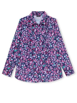 Best Chemisier effet plastron manches longues Femme Chemisier, Blouse