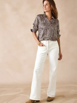 Best Chemisier en satin Femme Tunique|Chemisier, Blouse