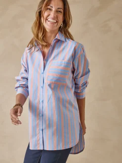 New Chemisier long pur coton Femme Tunique|Chemisier, Blouse