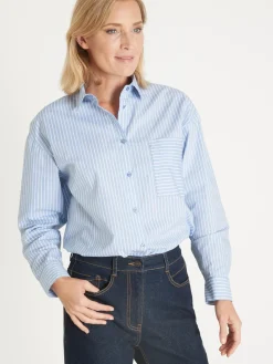 New Chemisier long pur coton Femme Tunique|Chemisier, Blouse