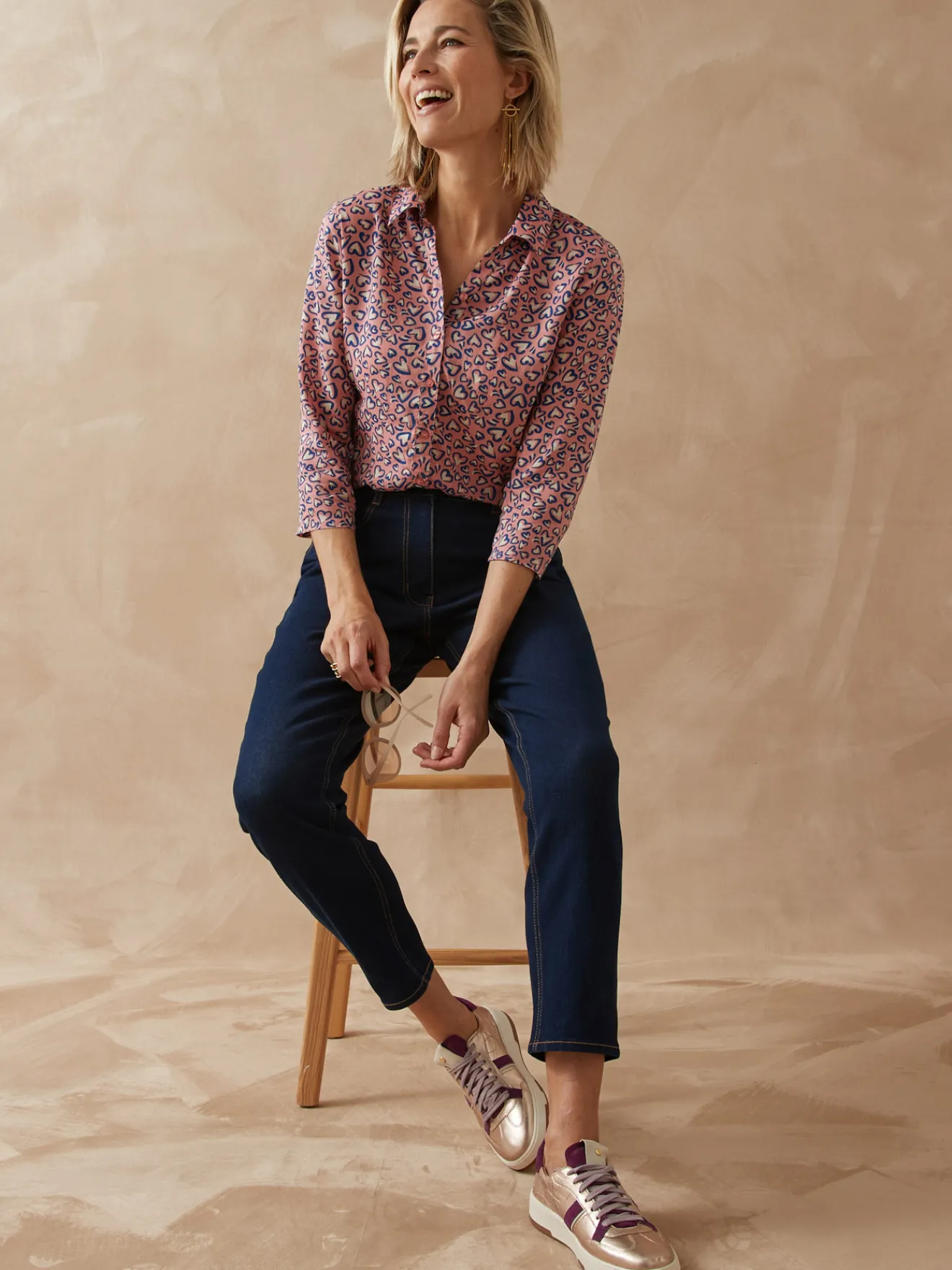 Clearance Chemisier manches 3/4 Femme Chemisier, Blouse