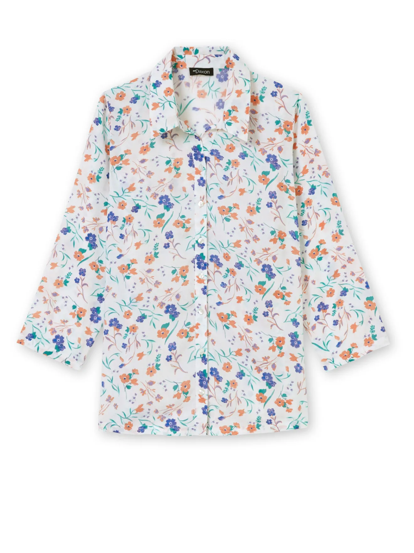 New Chemisier manches 3/4 Femme Chemisier, Blouse