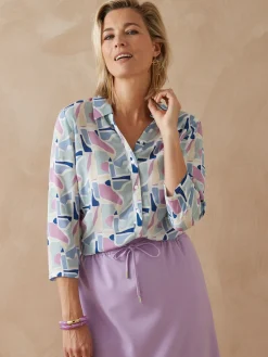 Sale Chemisier manches 3/4 Femme Chemisier, Blouse