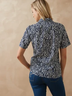 Hot Chemisier manches courtes Femme Chemisier, Blouse