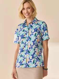 Discount Chemisier manches courtes Femme Chemisier, Blouse