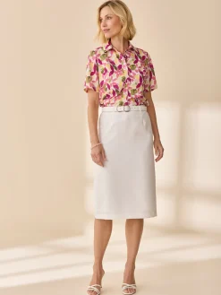 Chemisier manches courtes Femme Chemisier, Blouse