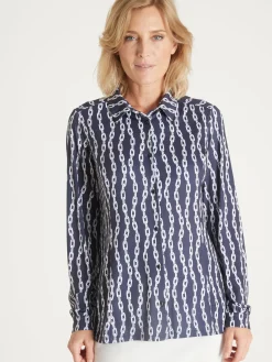 Best Chemisier manches longues en maille Femme Chemisier, Blouse