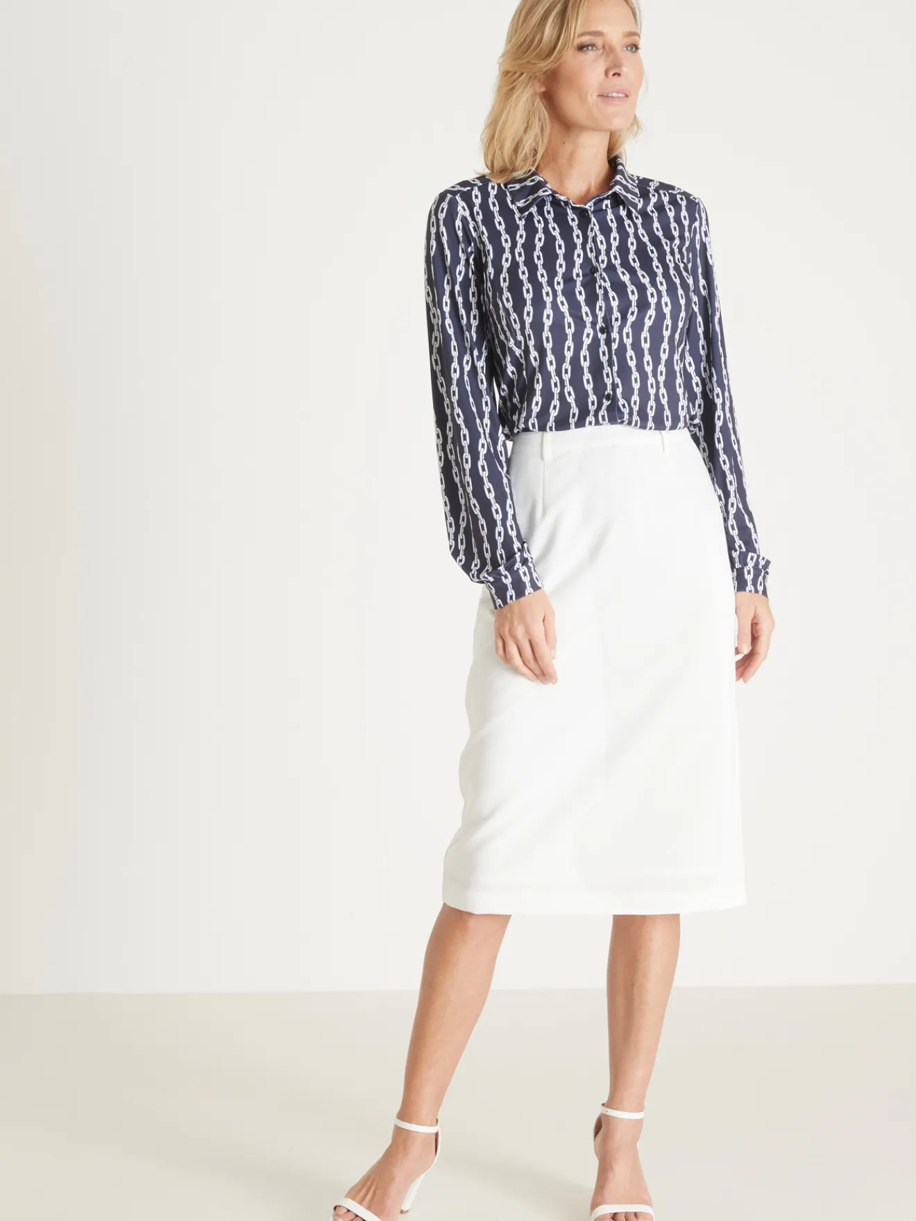 Best Chemisier manches longues en maille Femme Chemisier, Blouse