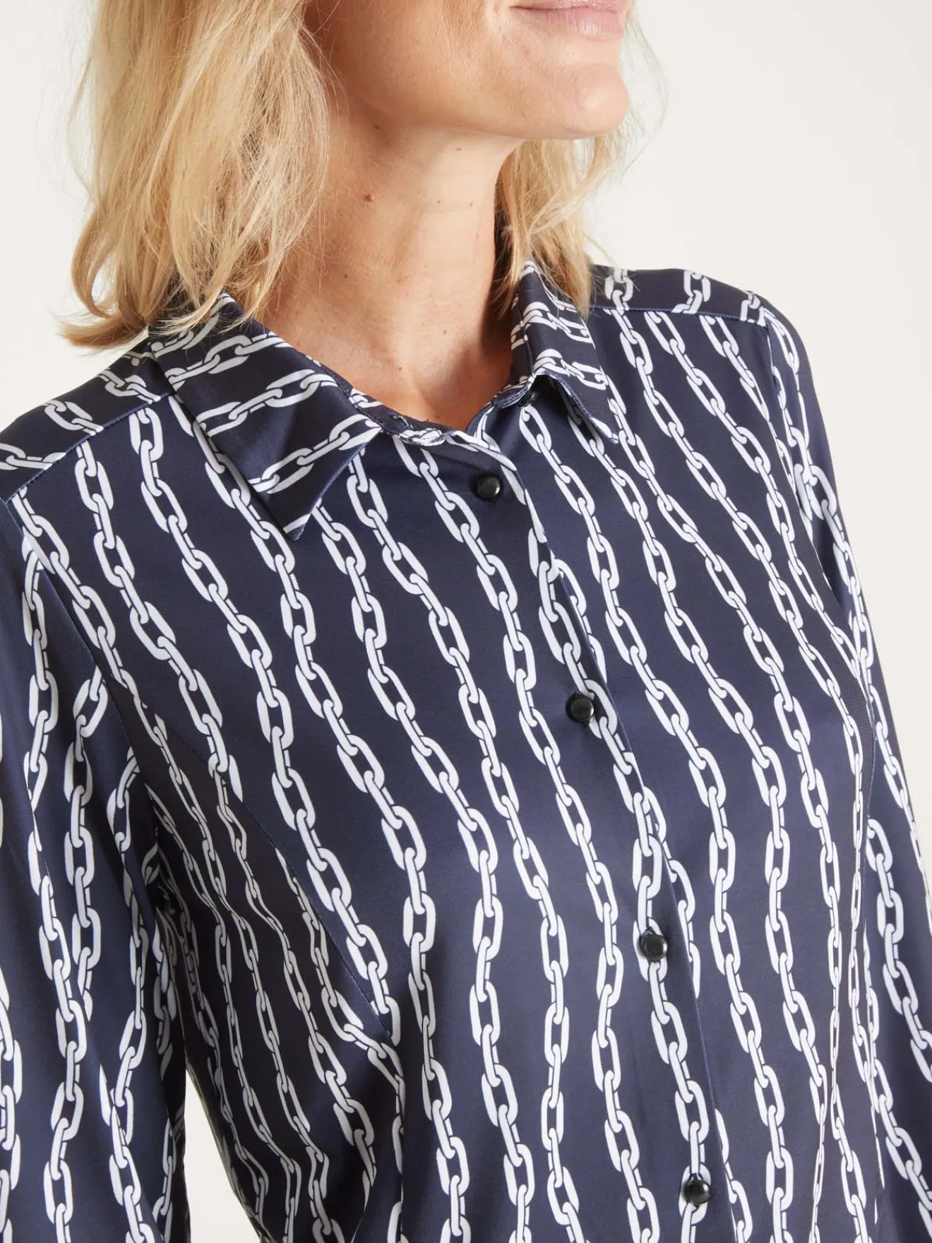 Best Chemisier manches longues en maille Femme Chemisier, Blouse