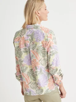 Best Chemisier manches retroussables Femme Tunique|Chemisier, Blouse