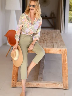 Best Chemisier manches retroussables Femme Tunique|Chemisier, Blouse